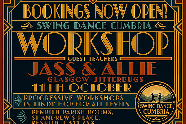 Lindy Hop Workshop with Jass & Allie from Glasgow Lindy Hoppers!