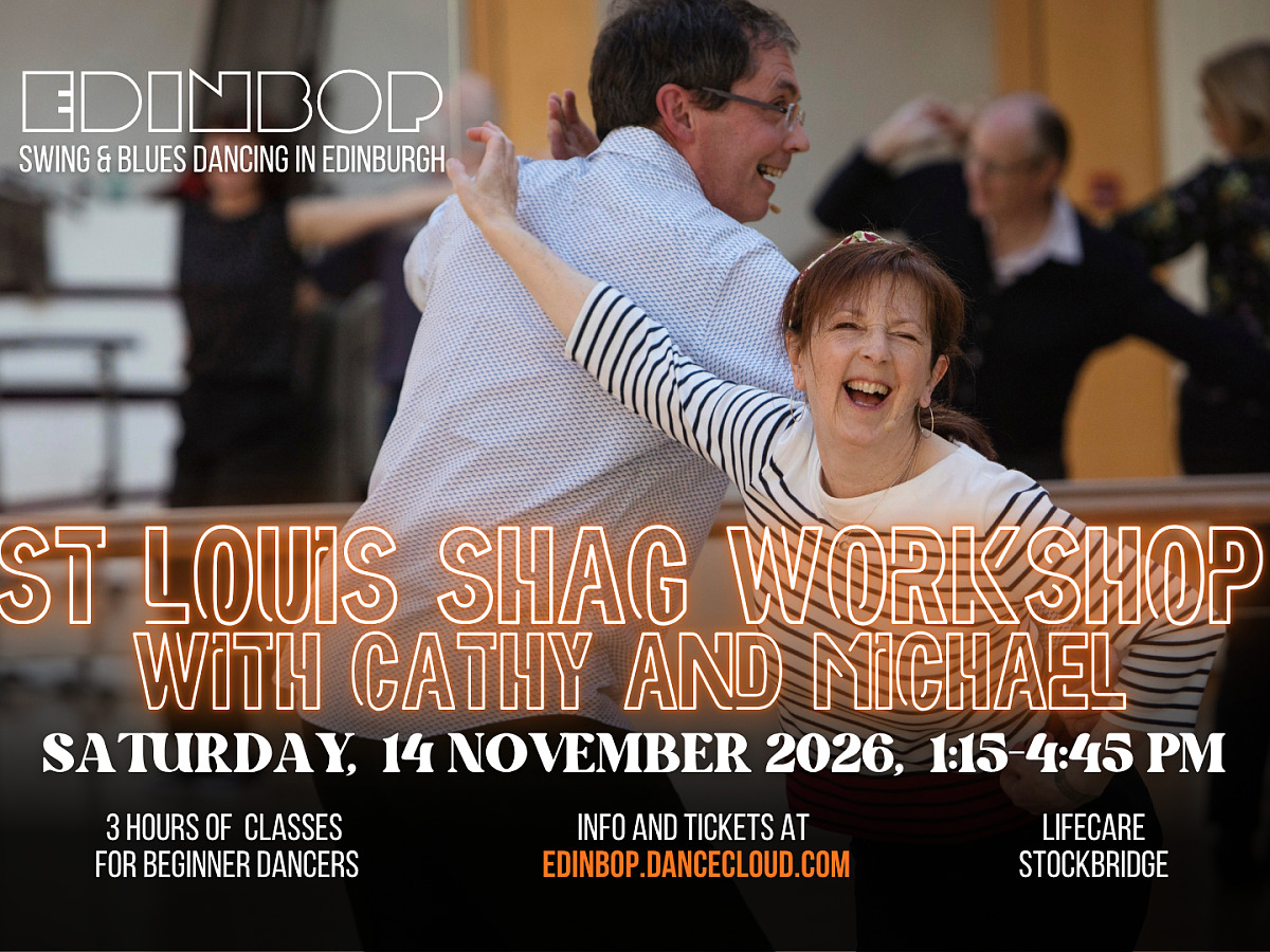 SATURDAY WORKSHOP: St Louis Shag with Cathy and Michael