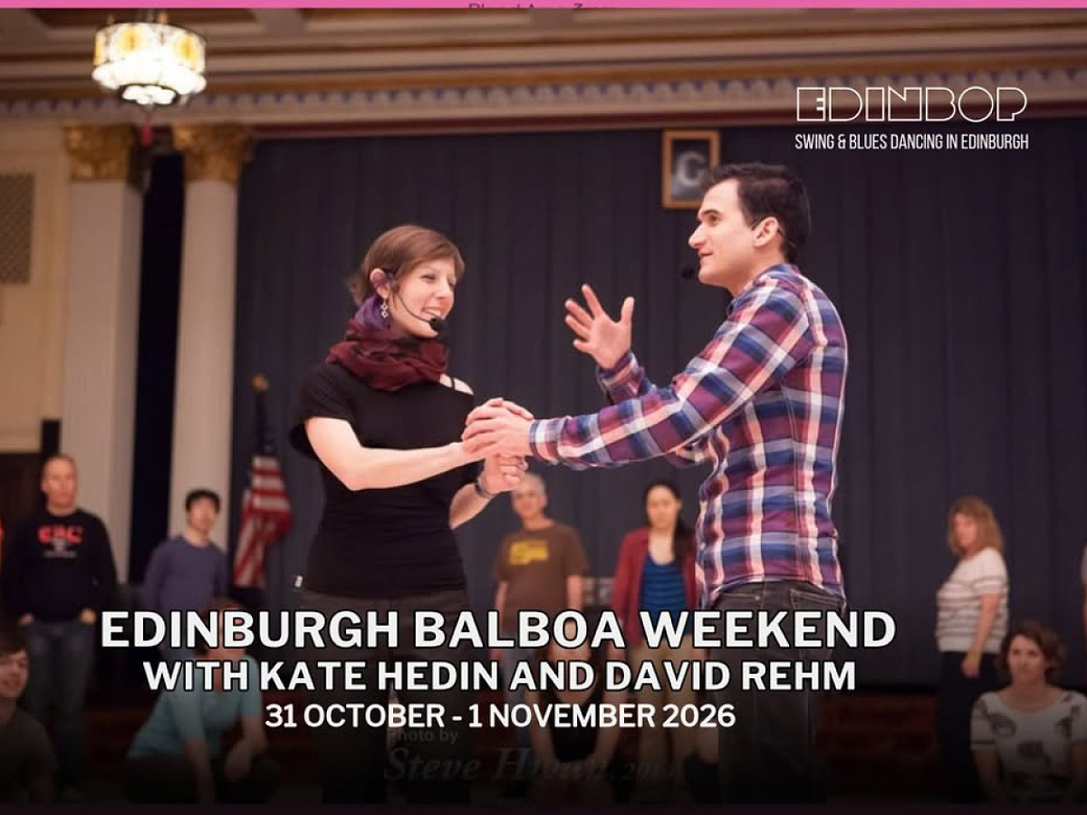 WEEKEND WORKSHOP: Edinburgh Balboa Weekend 2026 with Kate and David