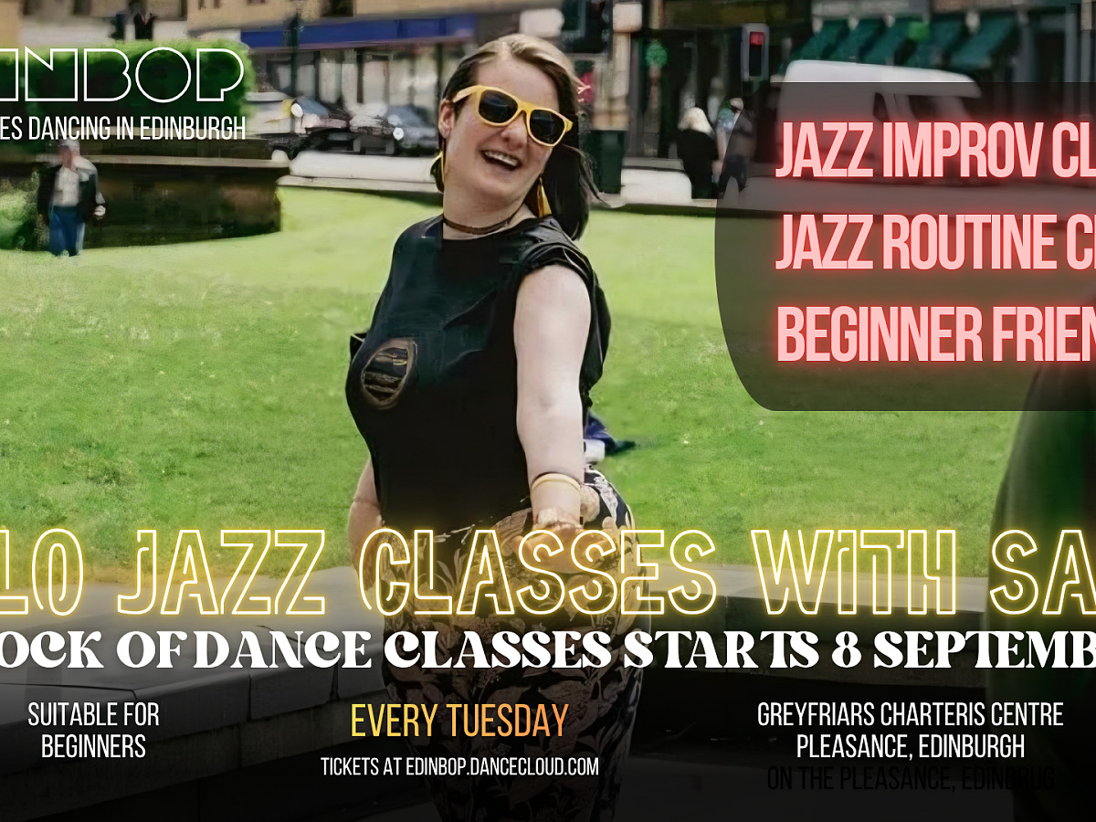 TUESDAYS: Solo Jazz Classes with Sash this September