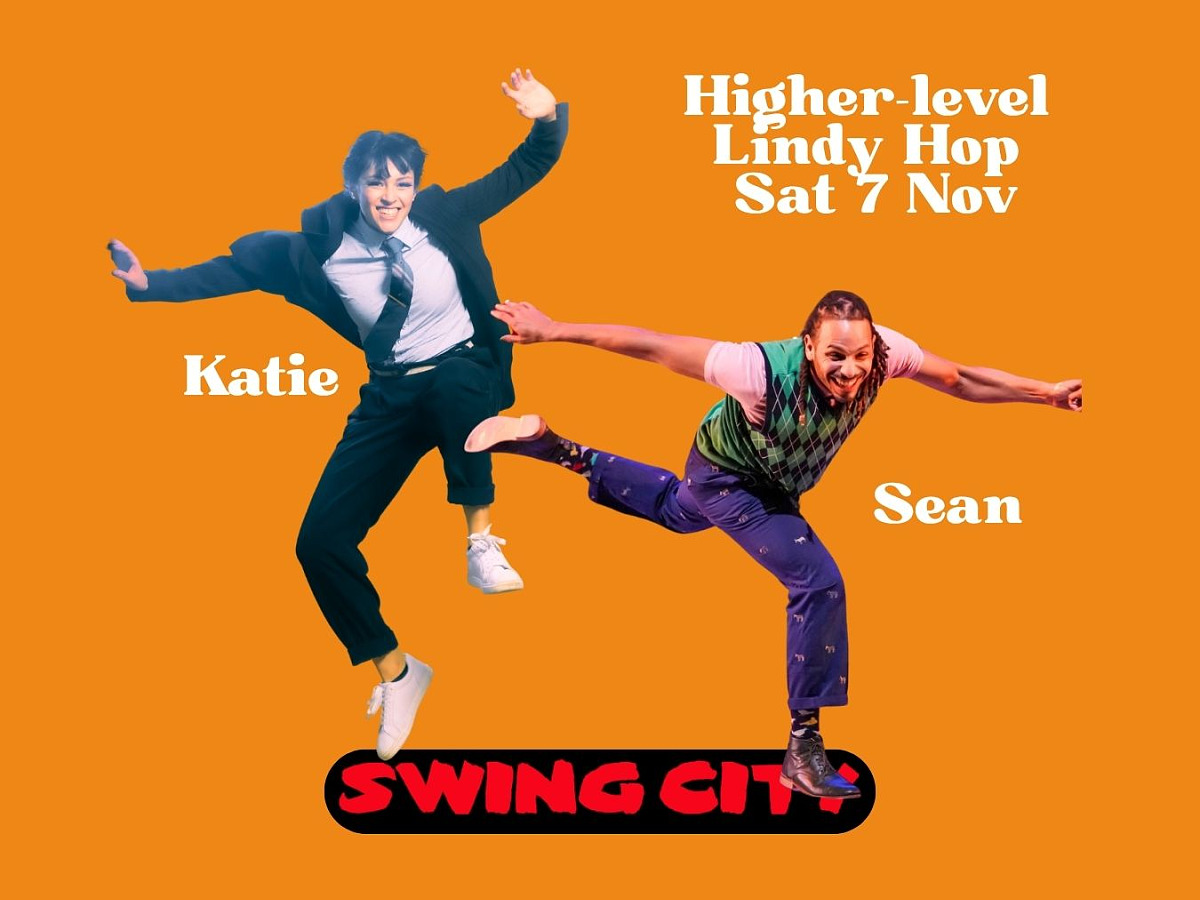 Higher-level Lindy Hop with Katie Cobalt & Sean Vitale