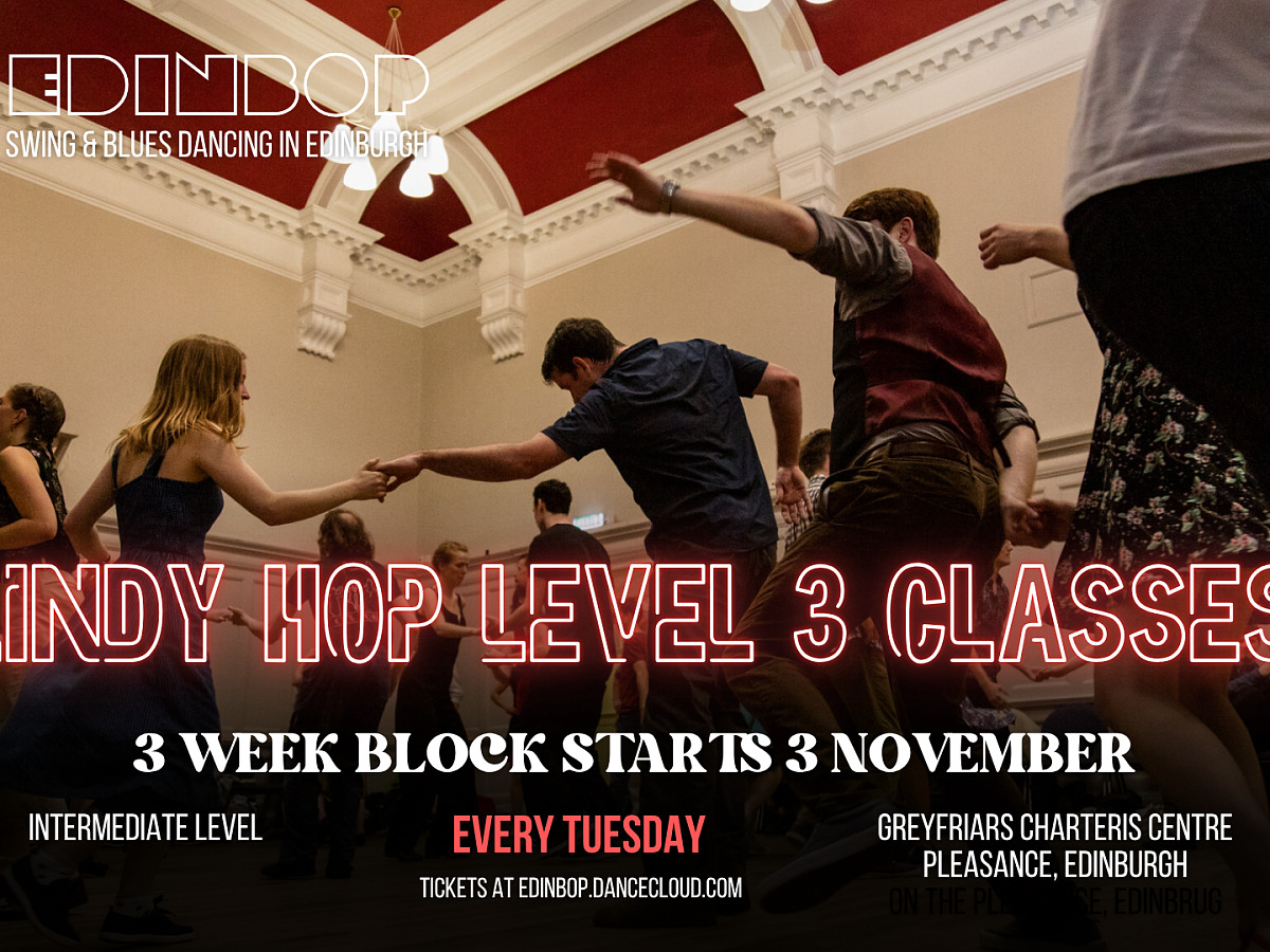 TUESDAYS: Lindy Hop Level 3